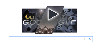 Halloween Google Doodle